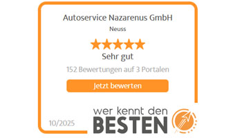 Autoservice Nazarenus Bewertungen auf werkenntdenbesten.de